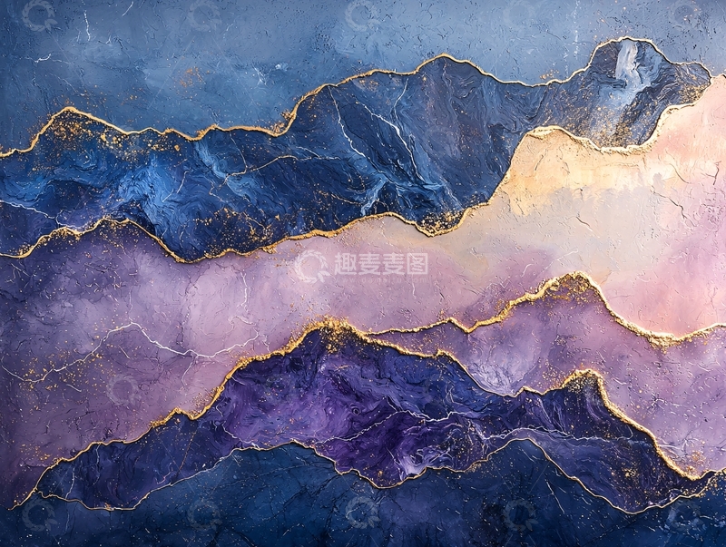 高清大图下载【趣麦麦图】抽象山脉