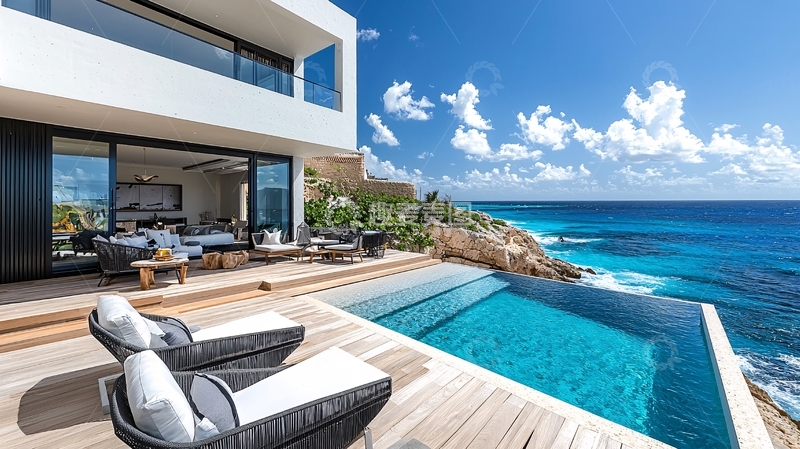 高清大图下载【趣麦麦图】海景别墅