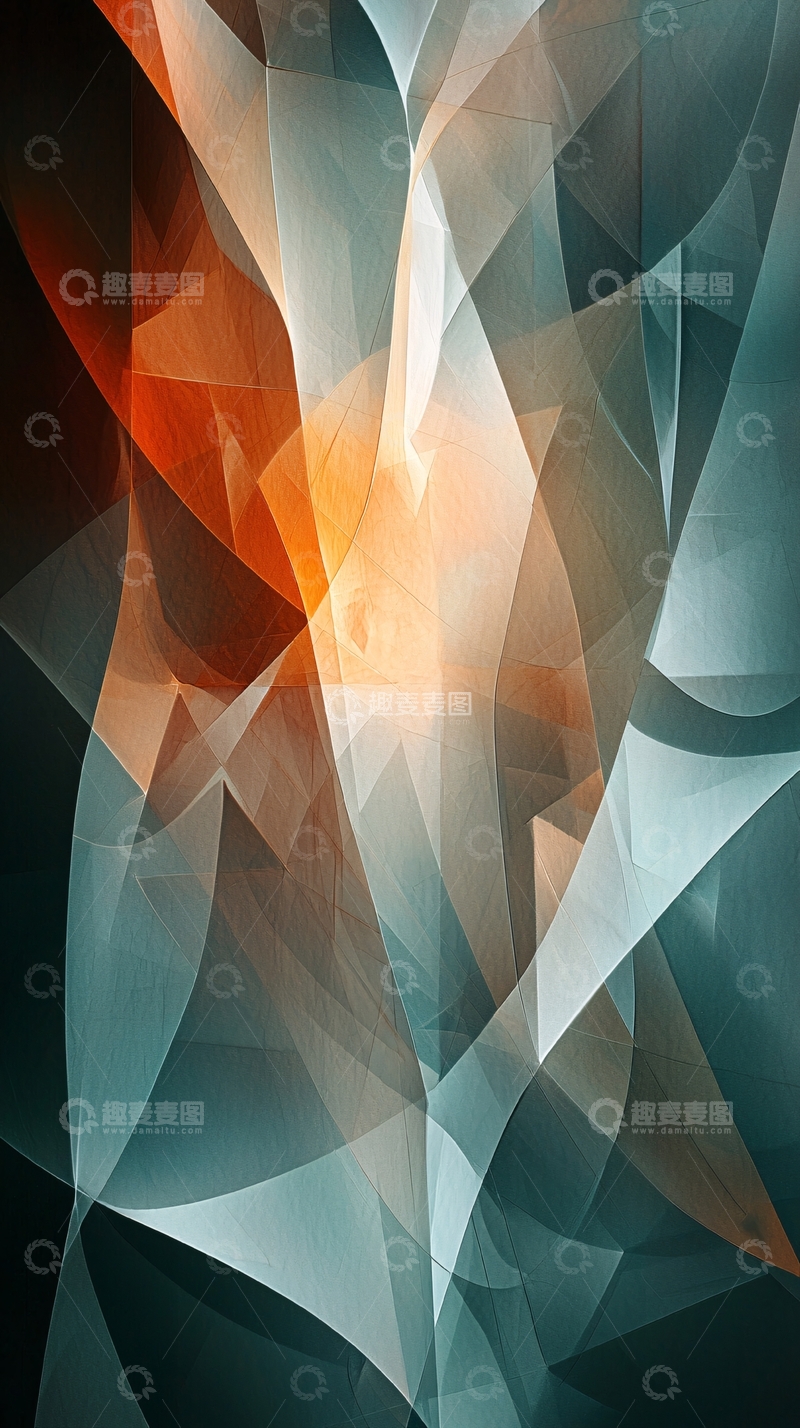 高清大图下载【趣麦麦图】抽象几何图形