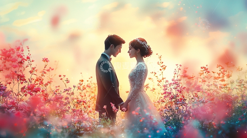 高清大图下载【趣麦麦图】唯美婚纱照