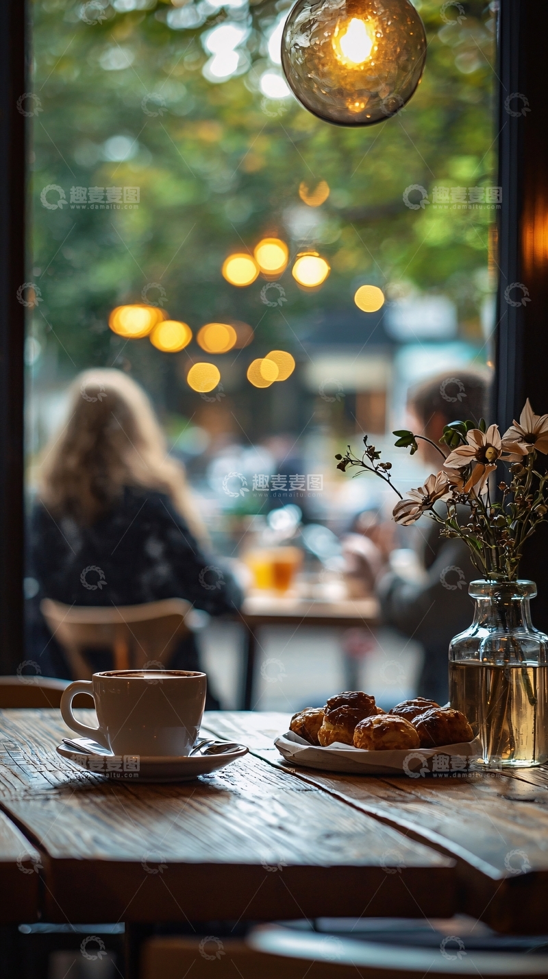高清大图下载【趣麦麦图】咖啡馆内景