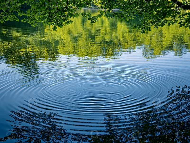 高清大图下载【趣麦麦图】湖面波纹