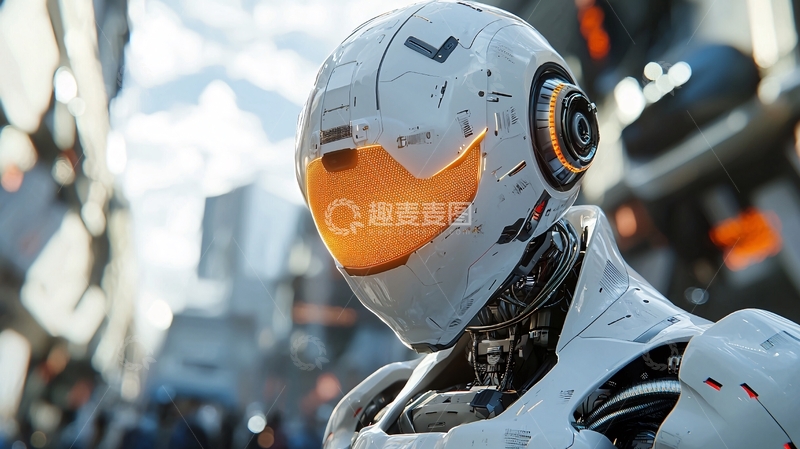 高清大图下载【趣麦麦图】未来机器人