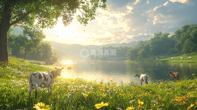 高清大图下载【趣麦麦图】田园风光301