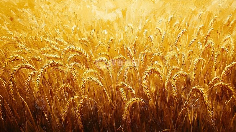 高清大图下载【趣麦麦图】金色麦田