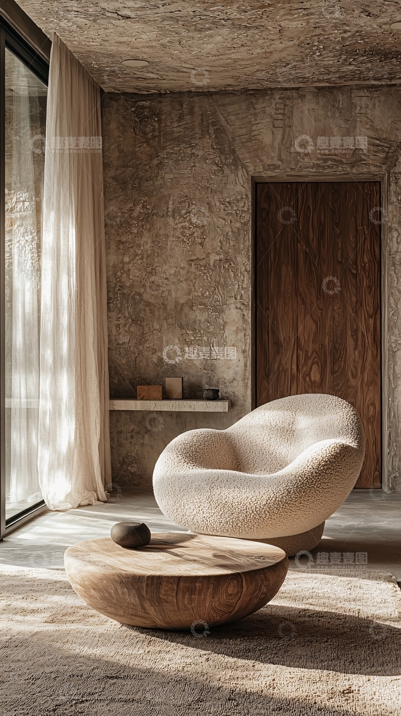 高清大图下载【趣麦麦图】侘寂风家居