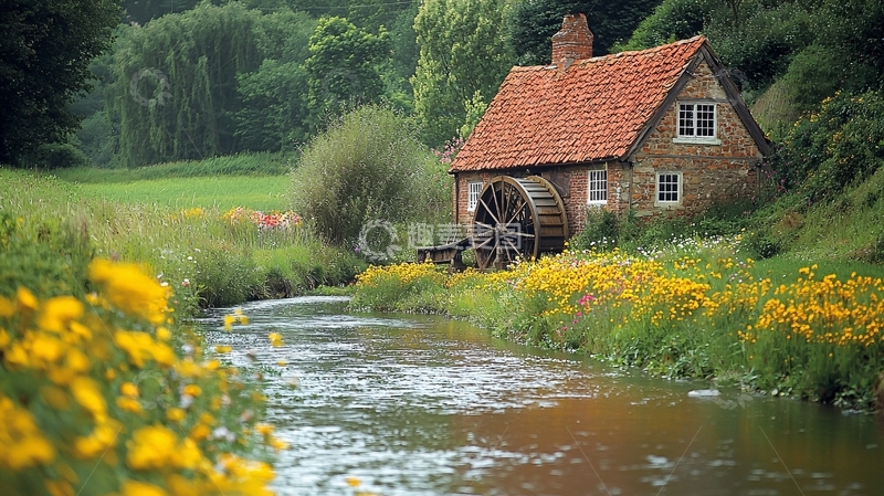 高清大图下载【趣麦麦图】乡村小屋