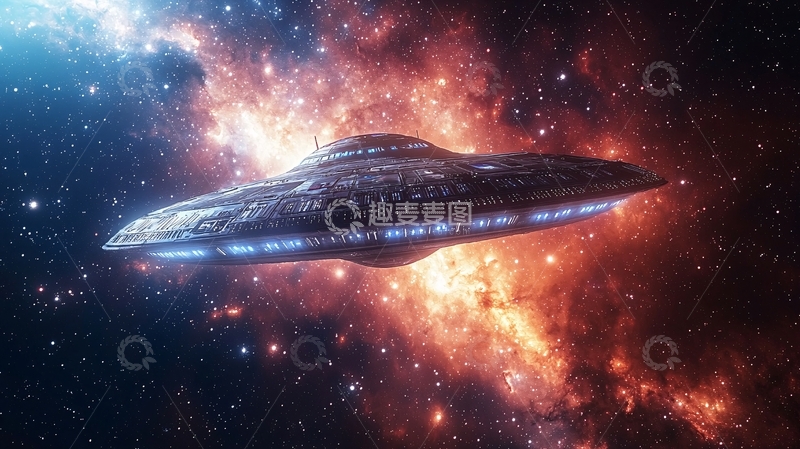 高清大图下载【趣麦麦图】宇宙飞船