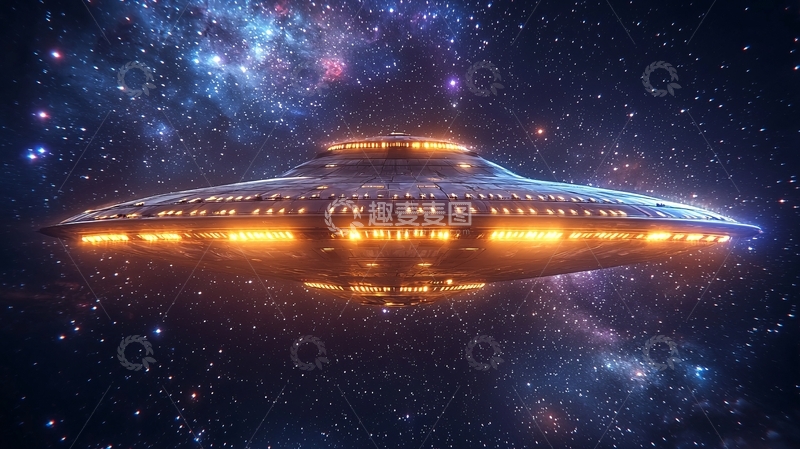 高清大图下载【趣麦麦图】宇宙飞船