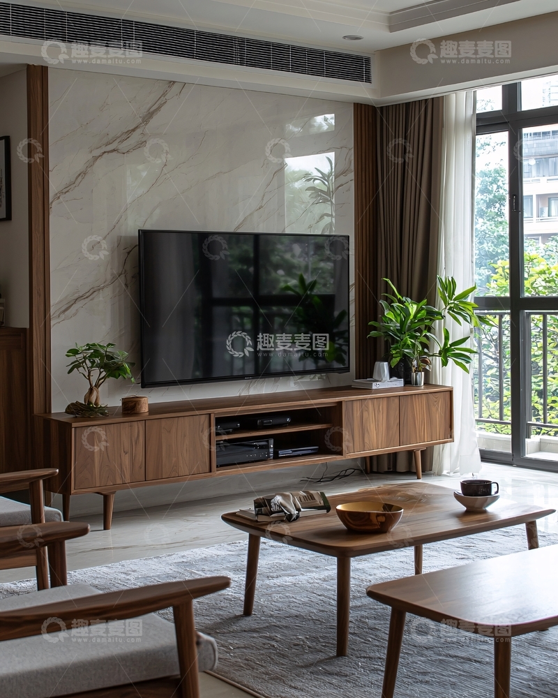 高清大图下载【趣麦麦图】现代简约客厅装修