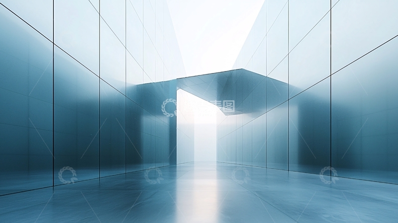 高清大图下载【趣麦麦图】现代科技感蓝色通道