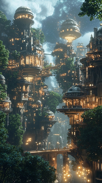 梦幻森林空中之城