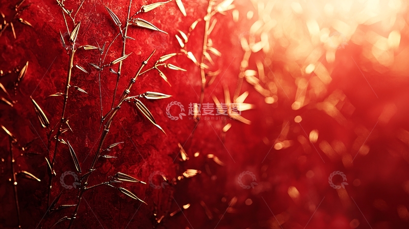 高清大图下载【趣麦麦图】红色背景金属纹理
