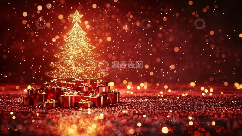 高清大图下载【趣麦麦图】圣诞树