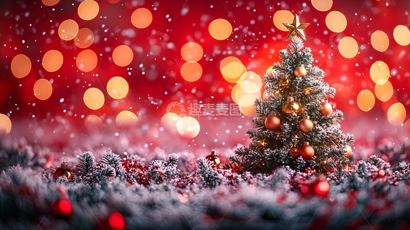 高清大图下载【趣麦麦图】圣诞树
