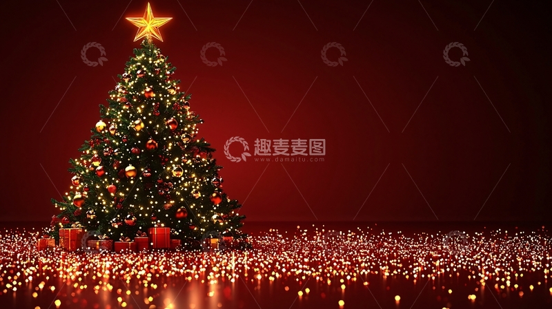 高清大图下载【趣麦麦图】圣诞树