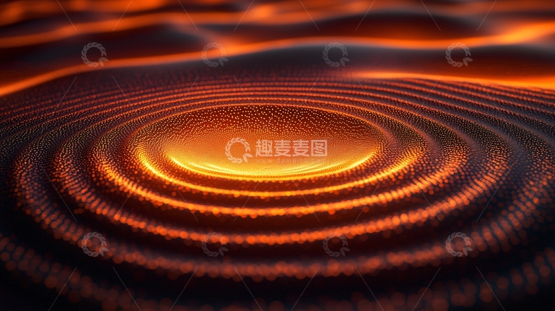 高清大图下载【趣麦麦图】熔岩纹理光晕