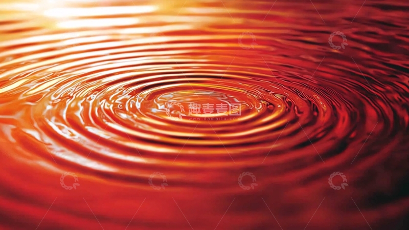 高清大图下载【趣麦麦图】水滴涟漪