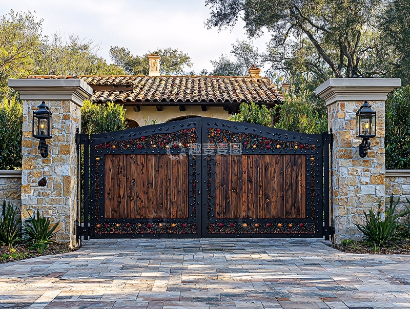 庭院铁艺大门