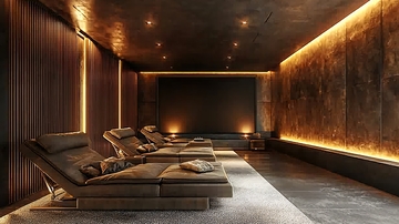 奢华水疗室休息区