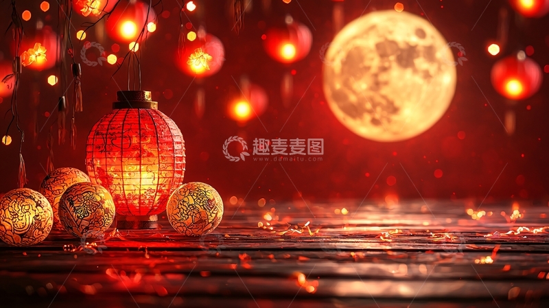 高清大图下载【趣麦麦图】中秋节