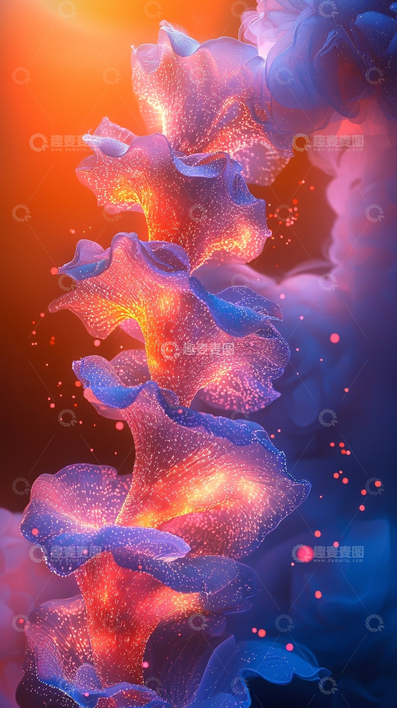 高清大图下载【趣麦麦图】抽象光影