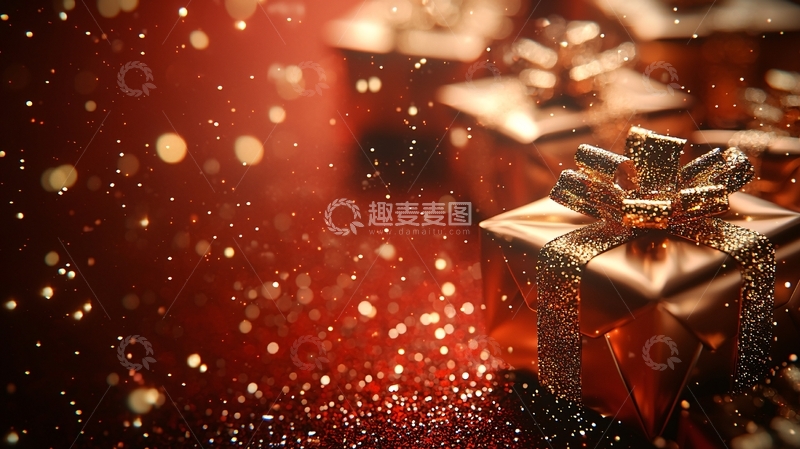 高清大图下载【趣麦麦图】圣诞节礼物