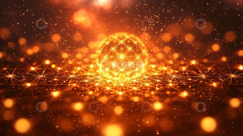 高清大图下载【趣麦麦图】炫彩光球