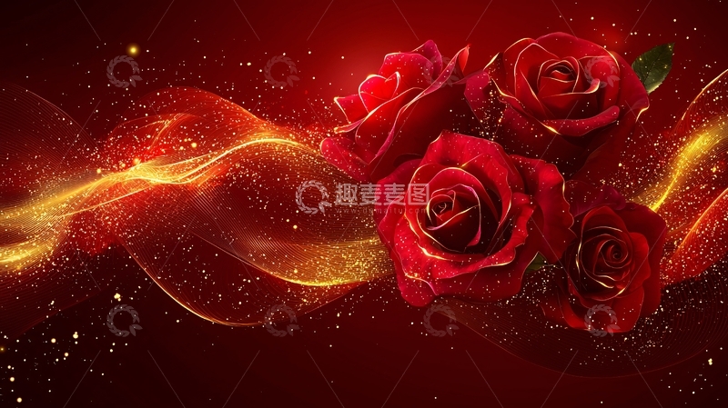 高清大图下载【趣麦麦图】红玫瑰