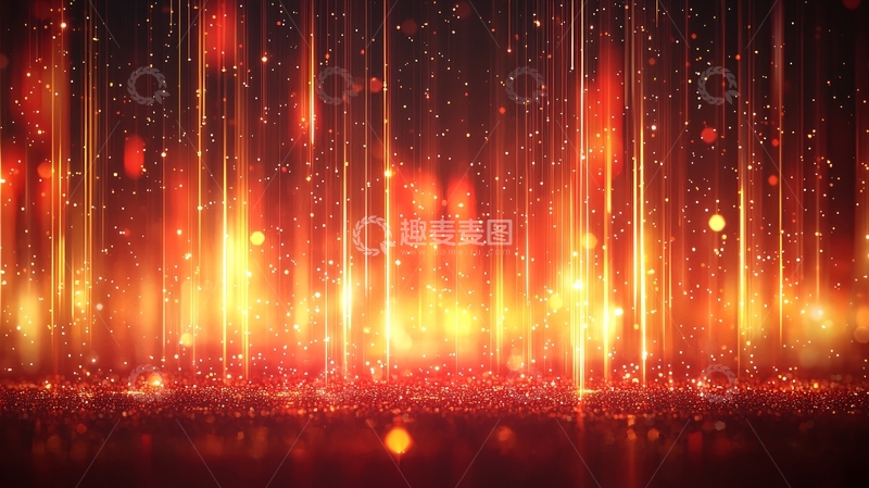 高清大图下载【趣麦麦图】火焰粒子背景
