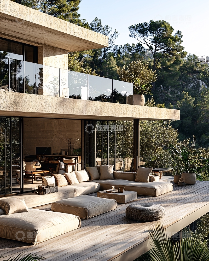 高清大图下载【趣麦麦图】现代简约别墅设计