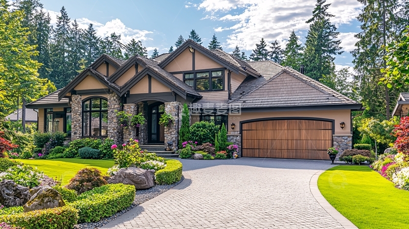 高清大图下载【趣麦麦图】豪华别墅