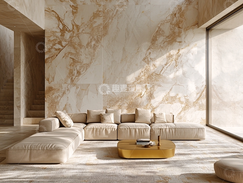 高清大图下载【趣麦麦图】现代极简轻奢客厅