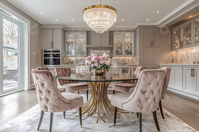 高清大图下载【趣麦麦图】轻奢欧式餐厅设计