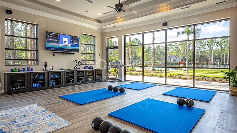 高清大图下载【趣麦麦图】高端健身房