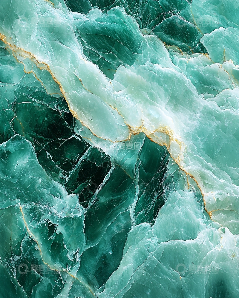 高清大图下载【趣麦麦图】碧绿玉石纹理
