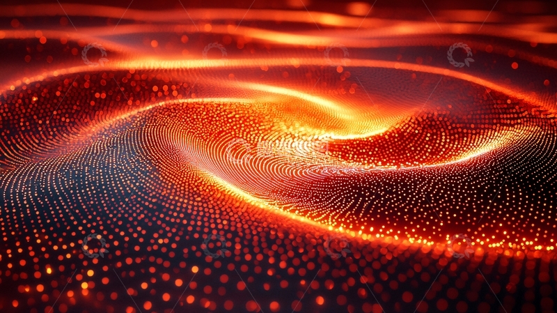 高清大图下载【趣麦麦图】炽热能量漩涡