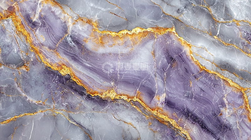 高清大图下载【趣麦麦图】紫色大理石纹理11
