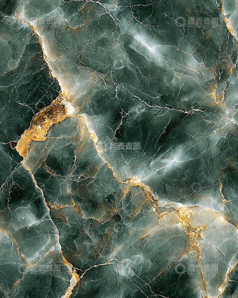 高清大图下载【趣麦麦图】墨绿色大理石纹理