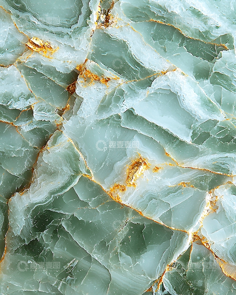 高清大图下载【趣麦麦图】绿松石大理石纹理