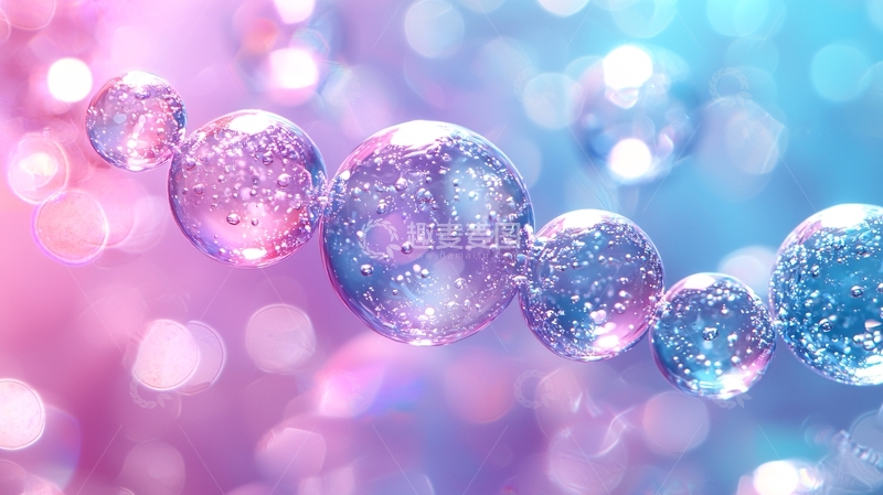 高清大图下载【趣麦麦图】梦幻泡泡链