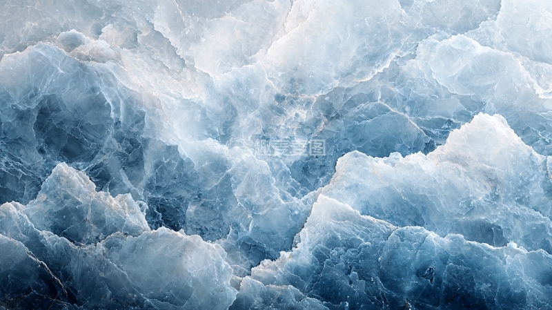 高清大图下载【趣麦麦图】冰川纹理
