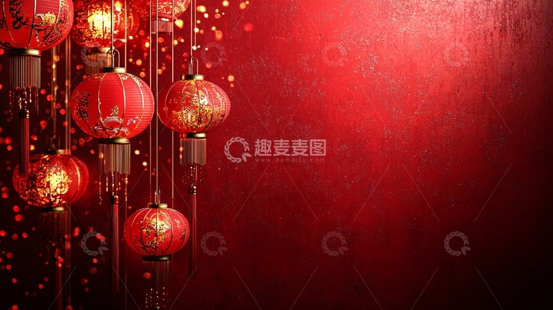 高清大图下载【趣麦麦图】红灯笼