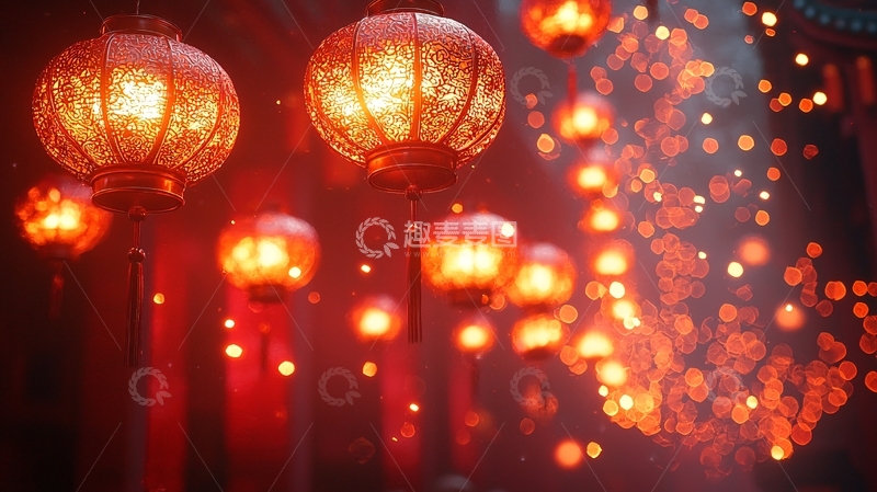 高清大图下载【趣麦麦图】红灯笼