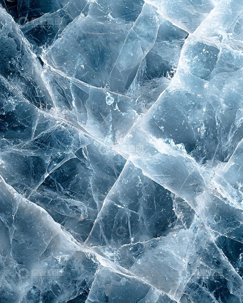 高清大图下载【趣麦麦图】-冰川纹理