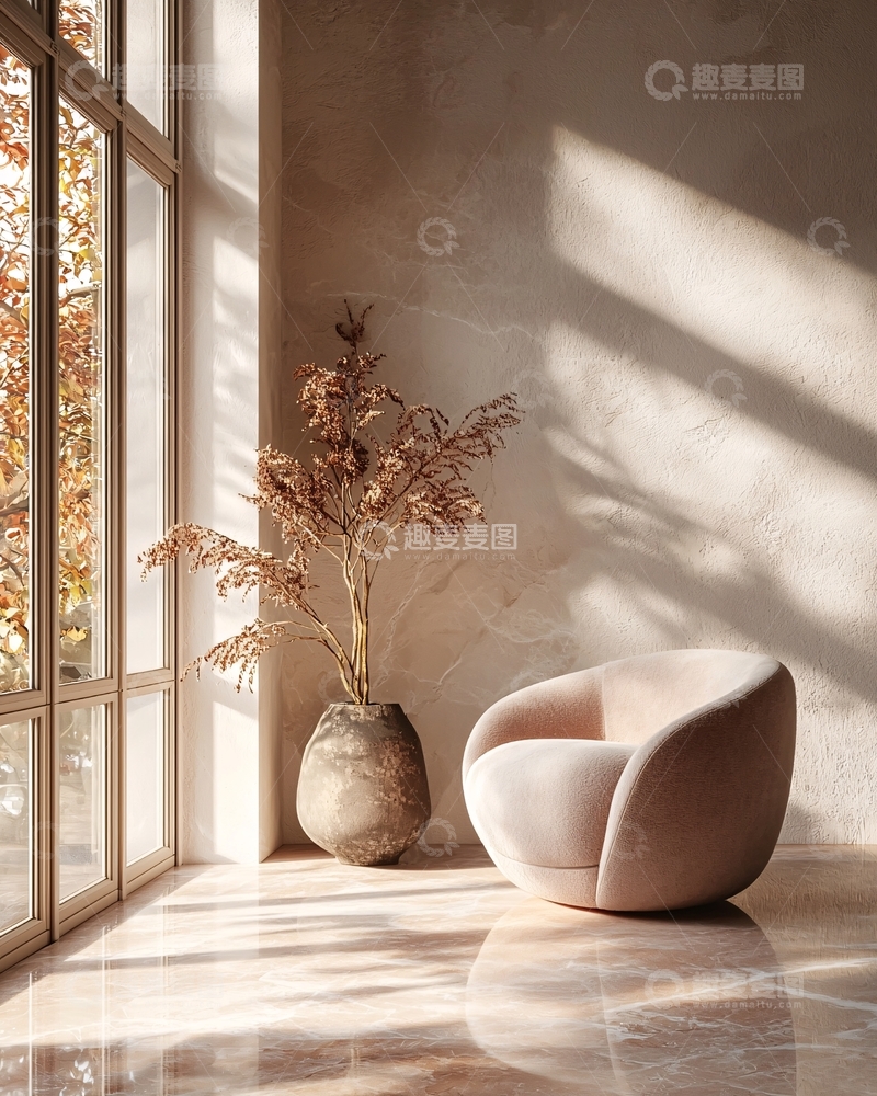 高清大图下载【趣麦麦图】极简轻奢风家居场景