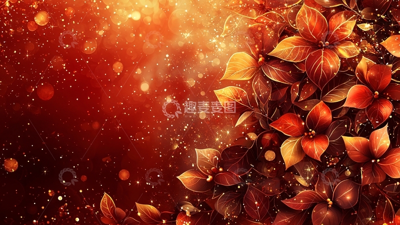 高清大图下载【趣麦麦图】秋季落叶