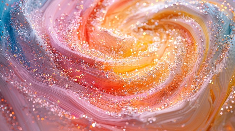 高清大图下载【趣麦麦图】彩色粘土旋转