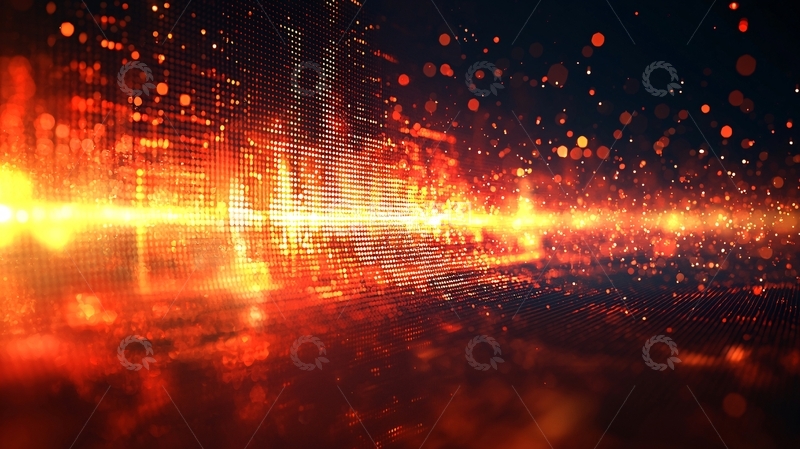 高清大图下载【趣麦麦图】火焰粒子流