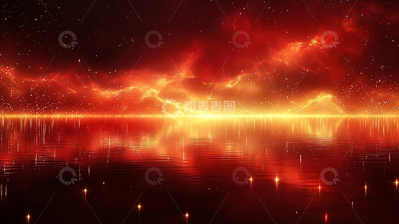 高清大图下载【趣麦麦图】火焰宇宙